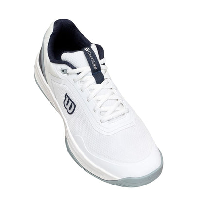 Wilson Courtglide Men Padel Shoes (White/Navy Blazer/Quarry)