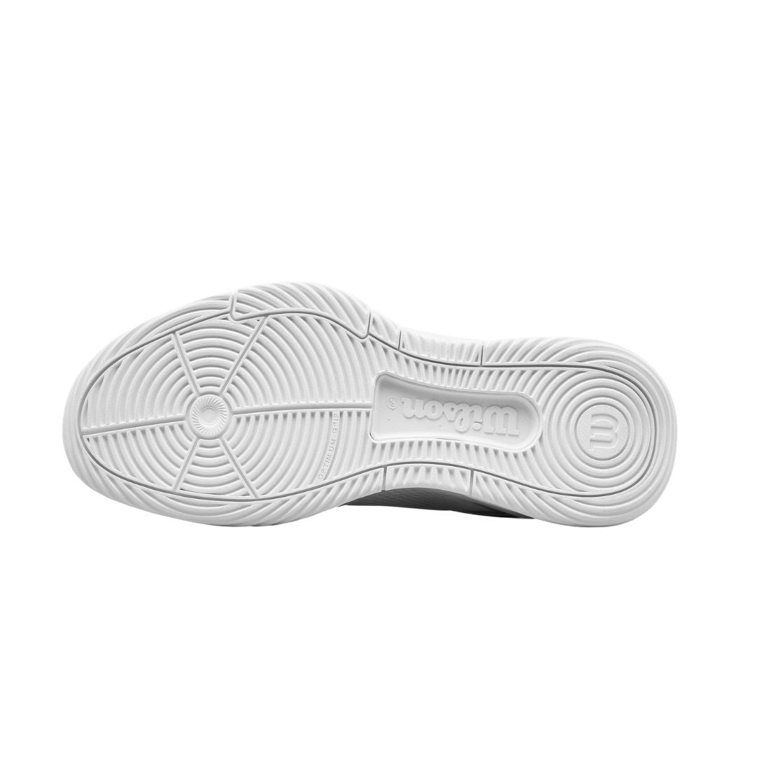 Wilson Courtglide Women Padel Shoes (White/White/Silver)