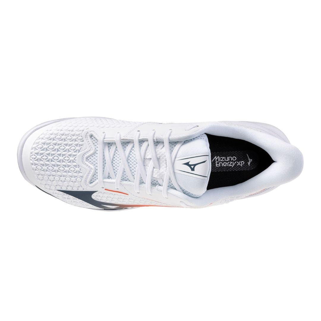 Mizuno Wave Exceed Tour 7 CC (U) (White/Insignia Blue/Orange)
