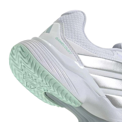 Adidas Gamecourt 3 Women (Cloud White/Silver Metallic/Ice Blue)