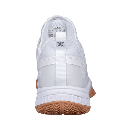 Nox Nerbo Padel Shoes (White/Gym Rubber)