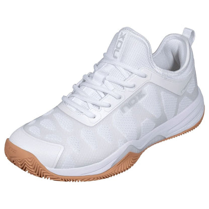 Nox Nerbo Padel Shoes (White/Gym Rubber)