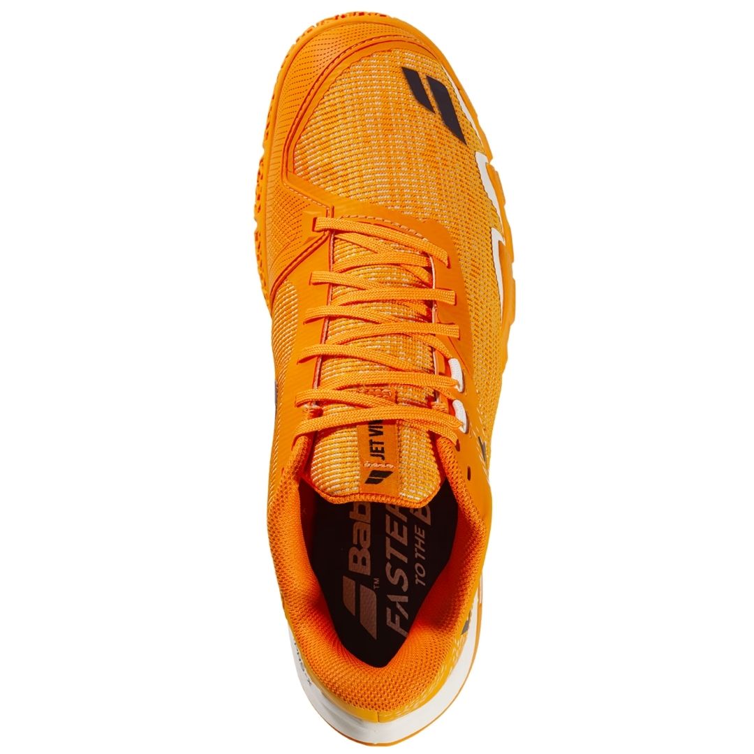 Babolat Jet Viva Men 2026 Padel Shoes (Orange/Beige)