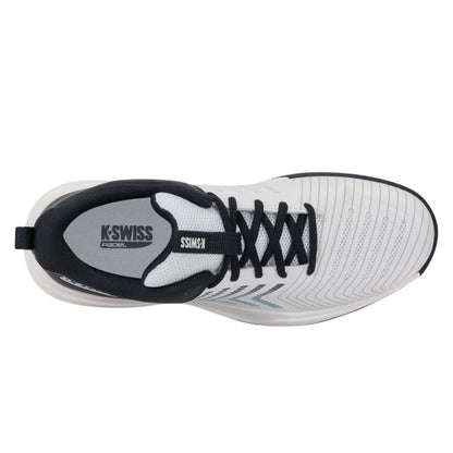 K-Swiss Ultrashot Light Padel Shoes (White/Carbon/Baltic)