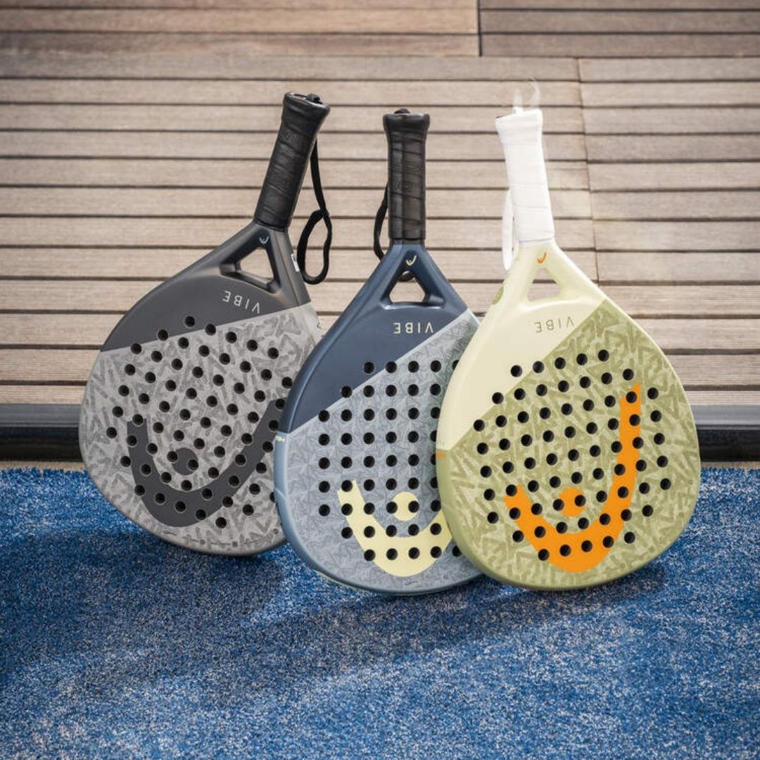 Head Vibe Padel Racket (Grey/Black)