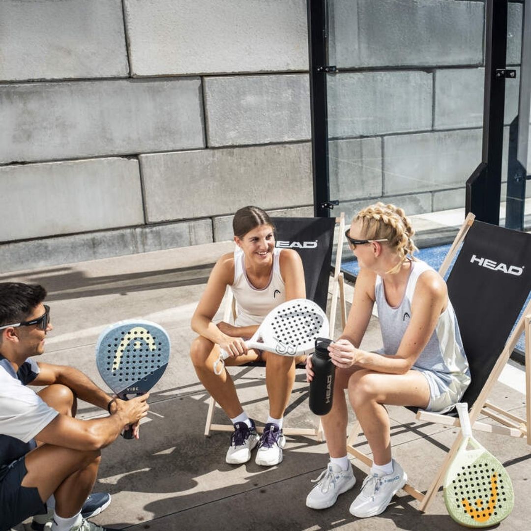 Head Vibe Padel Racket (Grey/Black)