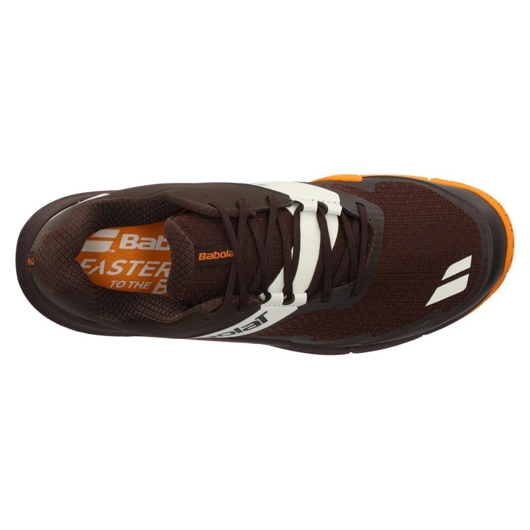 Babolat Movea 2 Men Padel Shoes (Brown/Cream)
