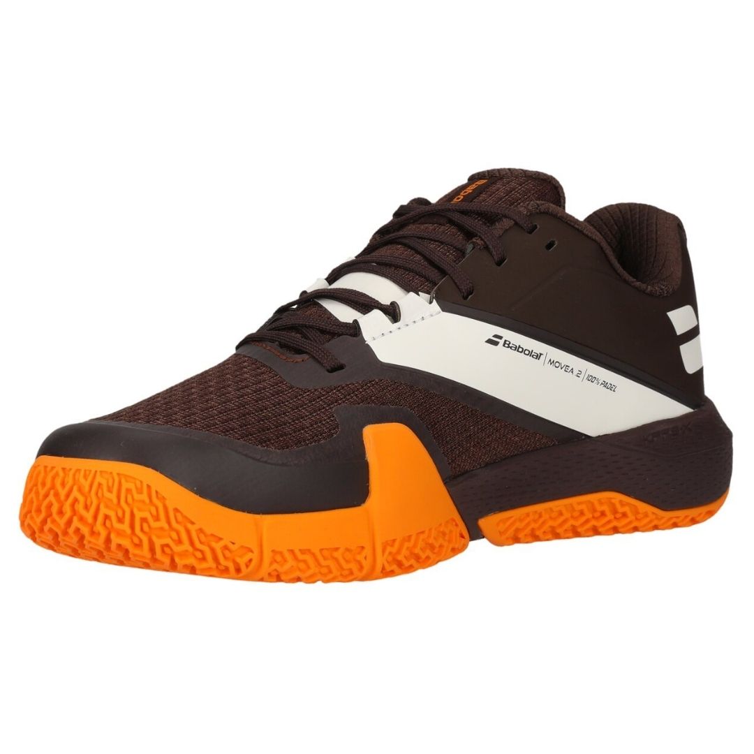 Babolat Movea 2 Men Padel Shoes (Brown/Cream)