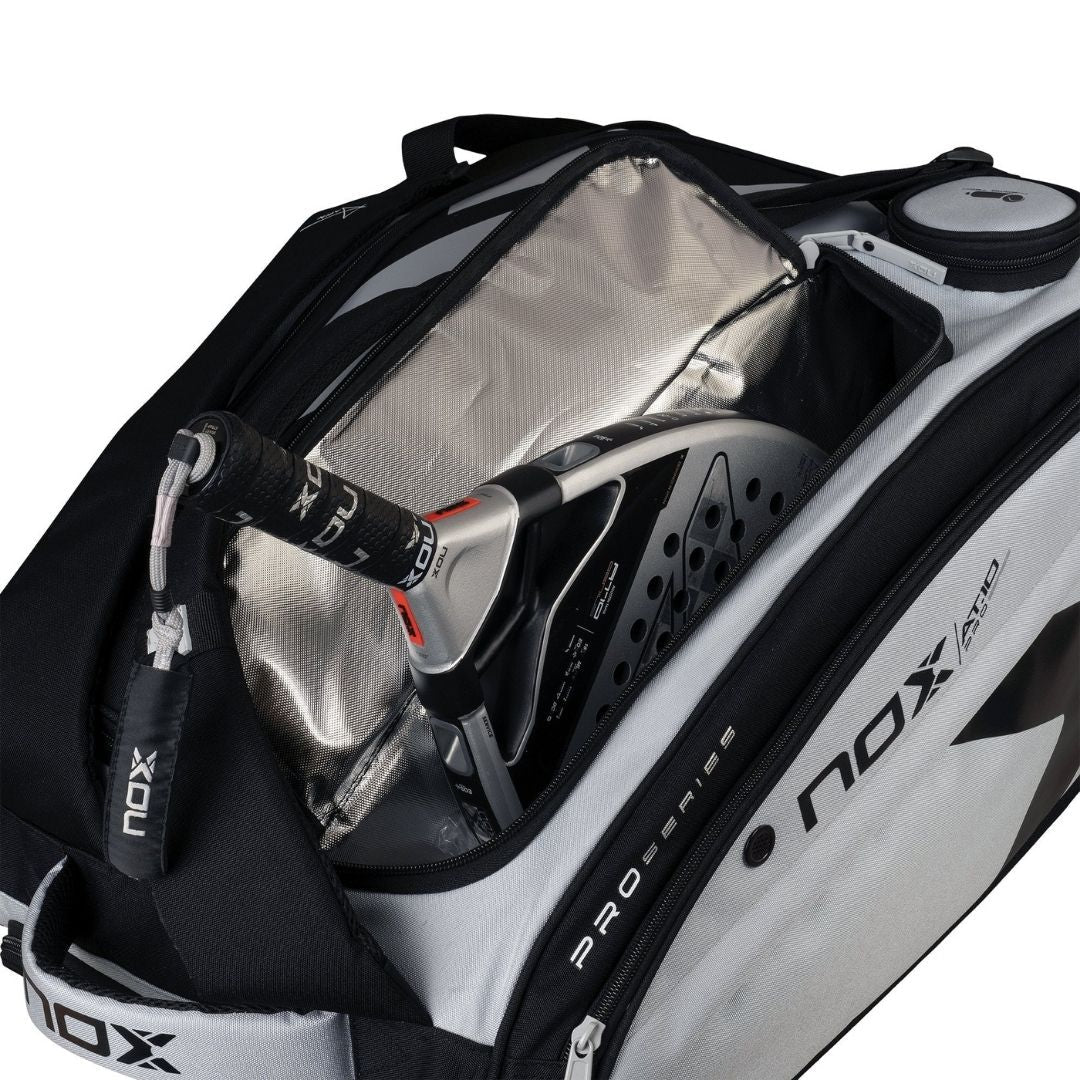 Nox AT10 Competition XL Compact Padel Bag (Grey/Black)