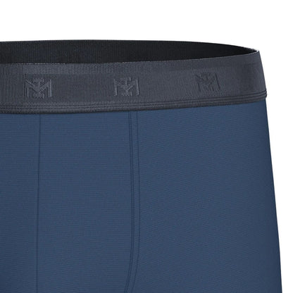 Impetus Plain Boxer Shorts (2-Pack, Blue+Navy Blue)