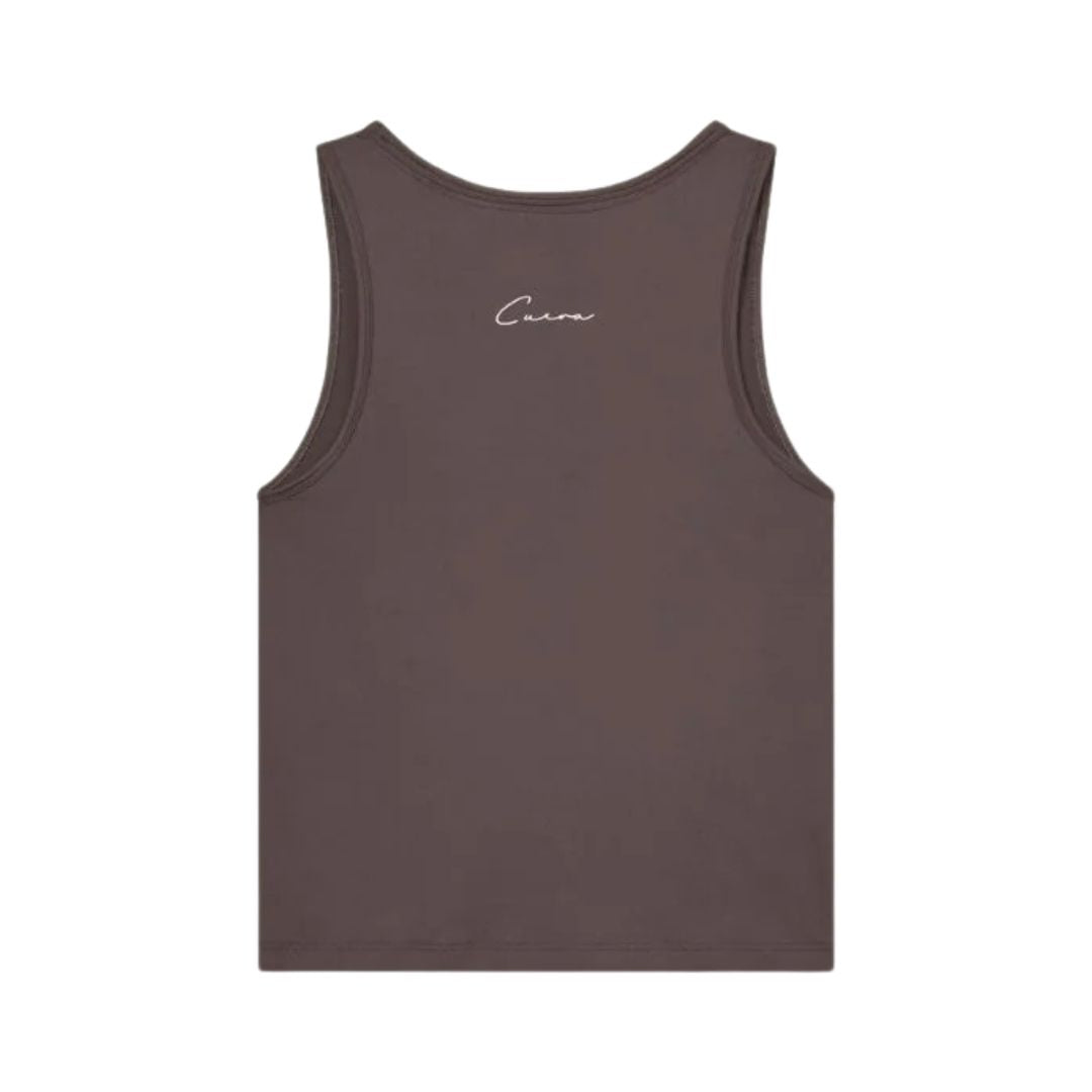Cuera Oncourt Slim Tank Top (Dark Brown)
