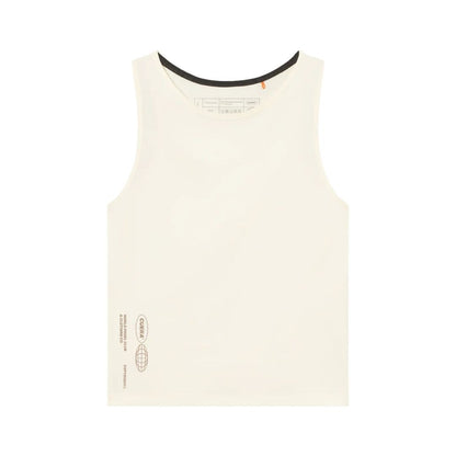 Cuera Oncourt Cropped Tank Top (Off White)