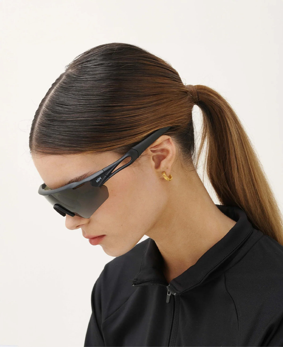 MessyWeekend Rapid Sunglasses (Black Grey)