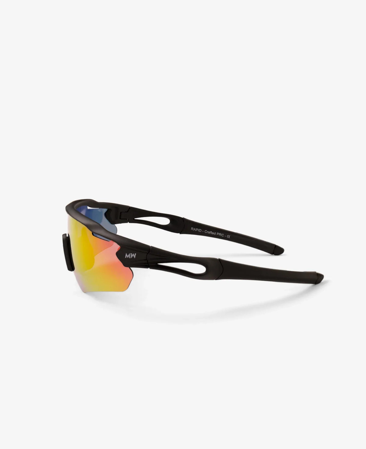 MessyWeekend Rapid Sunglasses (Black Sunset Polarized)