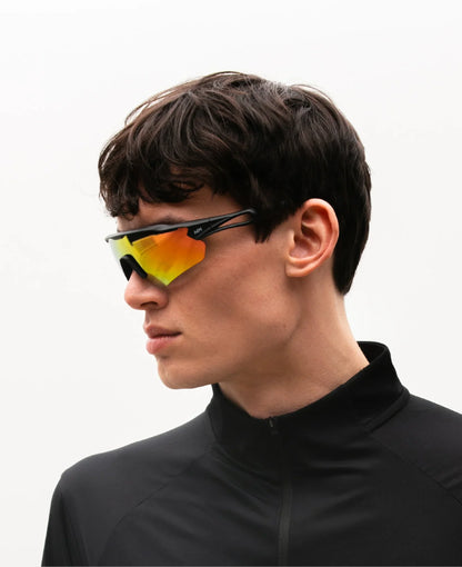 MessyWeekend Rapid Sunglasses (Black Sunset Polarized)