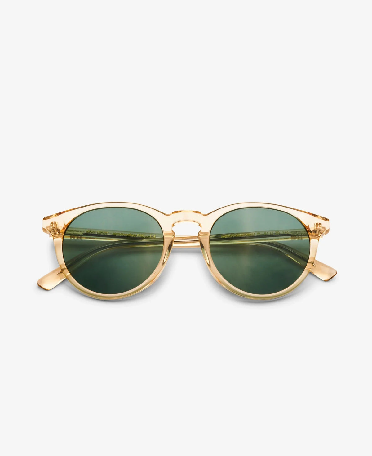 MessyWeekend New Depp Sunglasses (Champagne Green)