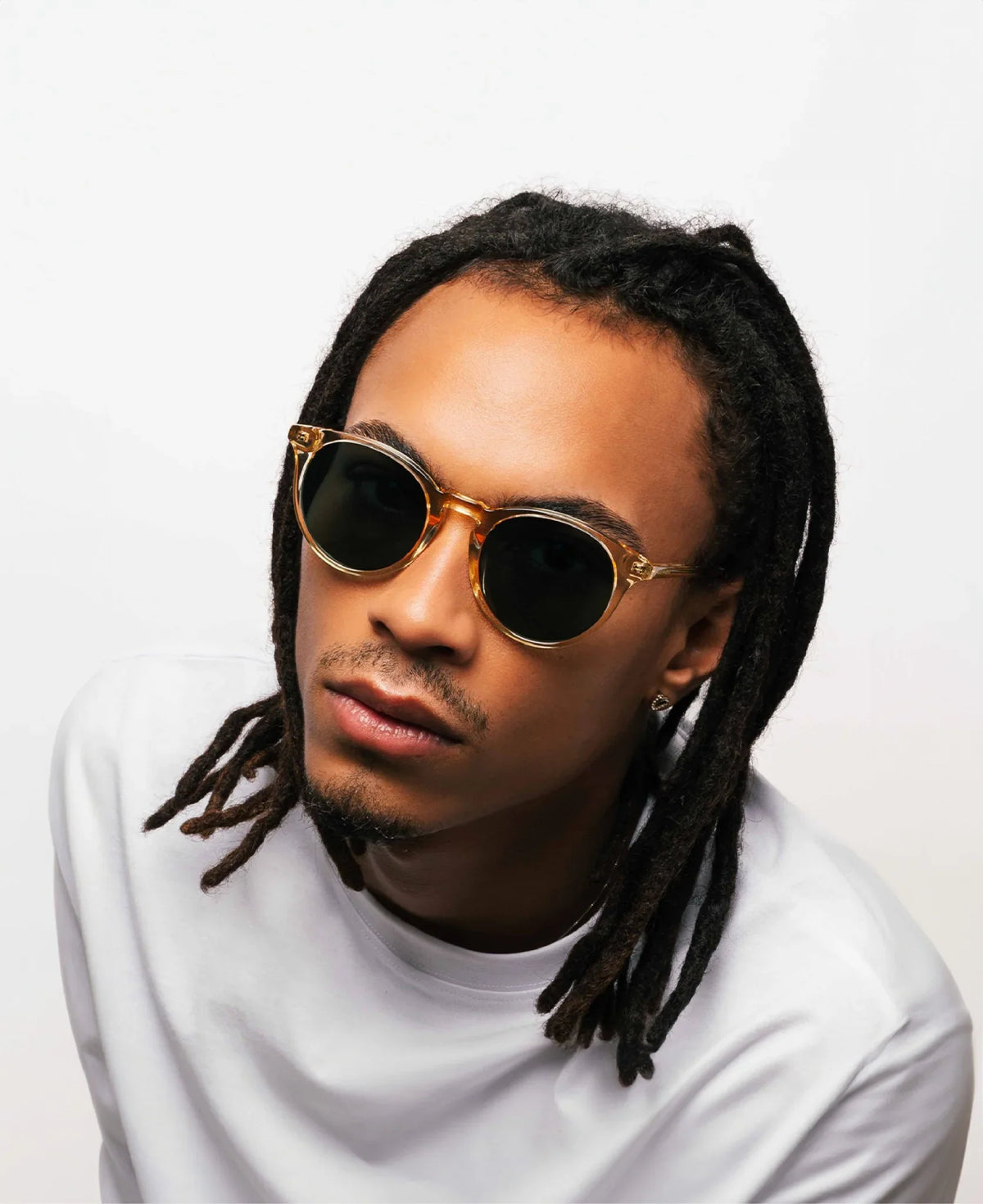 MessyWeekend New Depp Sunglasses (Champagne Green)