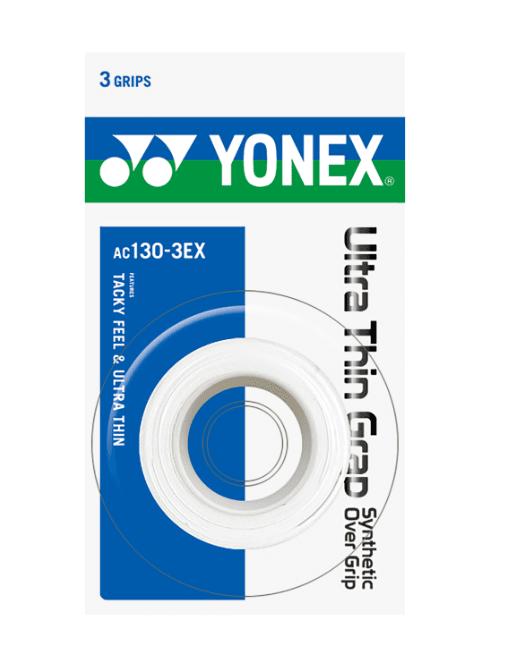 Yonex Ultra Thin Grap (3-Pack, White)