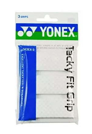 Yonex Tacky Fit Griffband (3er-Pack, Weiß)