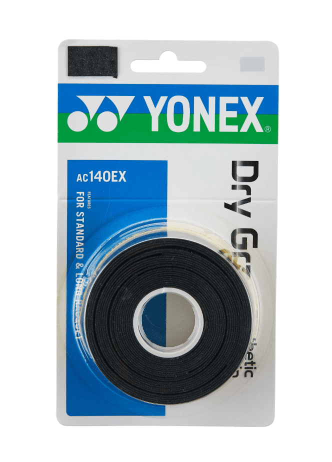 Yonex Dry Grap (3-Pack, Black)