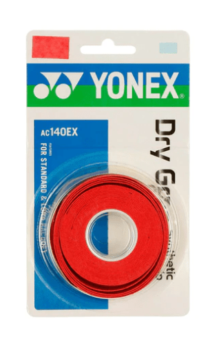 Yonex Dry Grap (3er-Pack, Korallenrot)