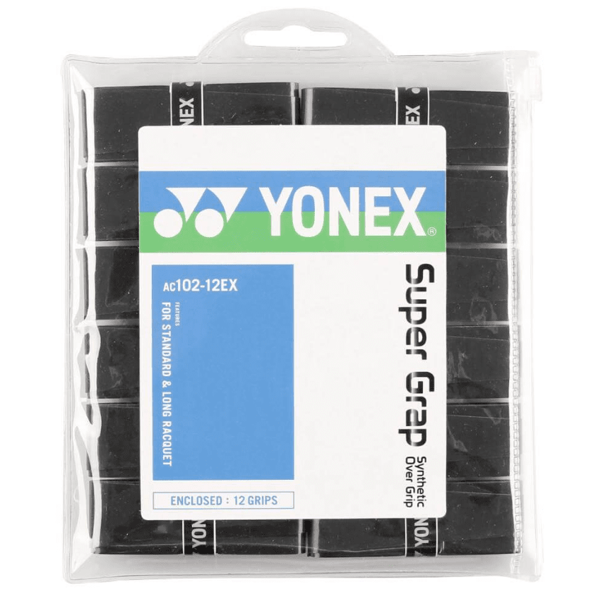 Yonex Super Grap (12er-Pack, Schwarz)