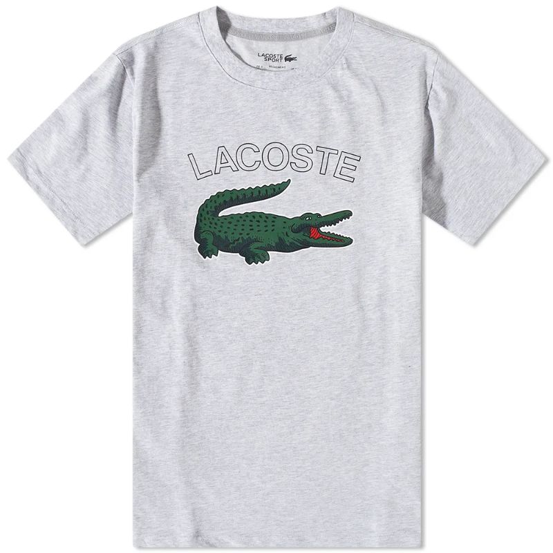 Lacoste-T-Shirt (Silberchinesisch)