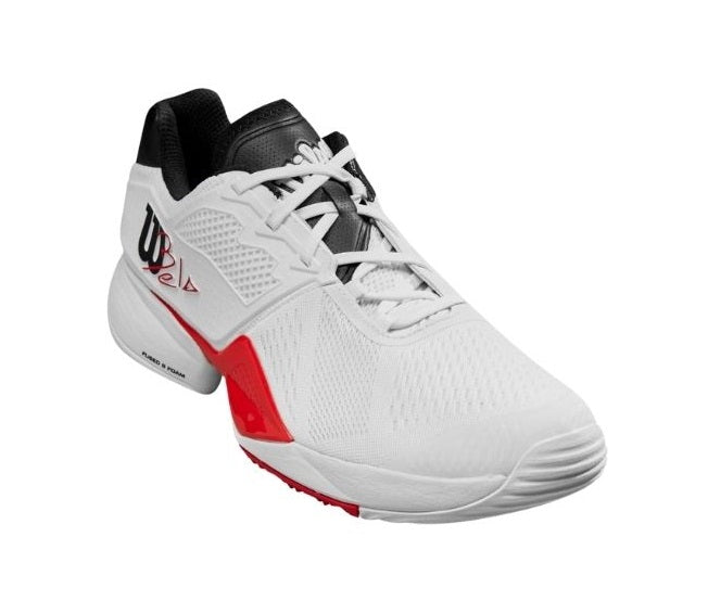 Wilson Bela Tour Padel Shoes (White/Infrared/Black)