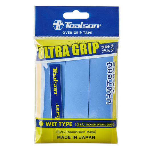 Toalson Ultra Grip 3-pack (Blue) padellife