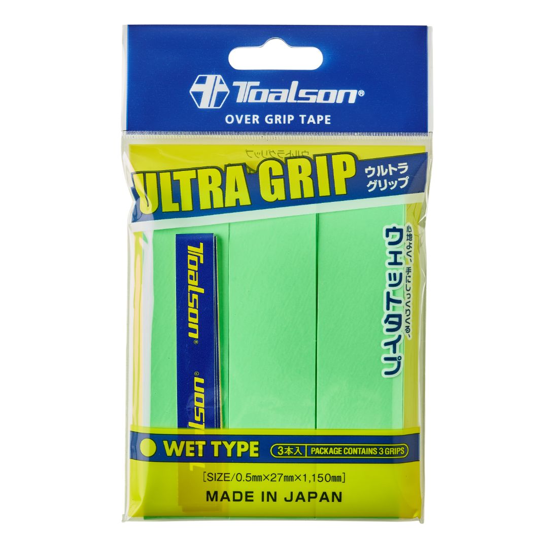 Toalson Ultra Grip 3-pack (Green) padellife