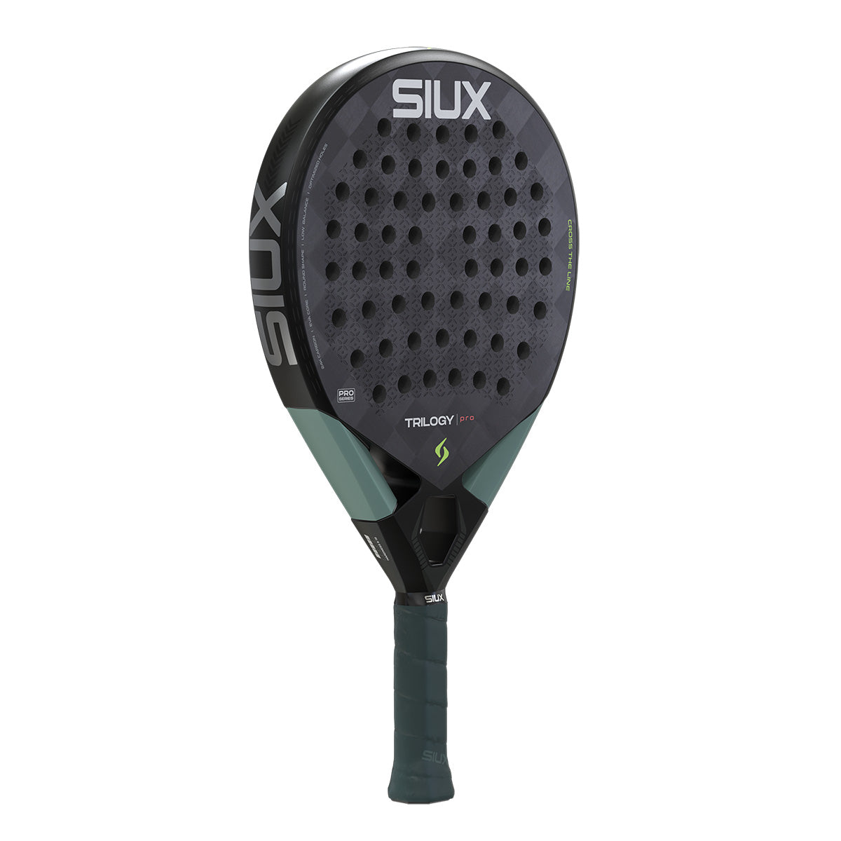 Siux Trilogy Pro 2026 Padelbat (Noir Fog)
