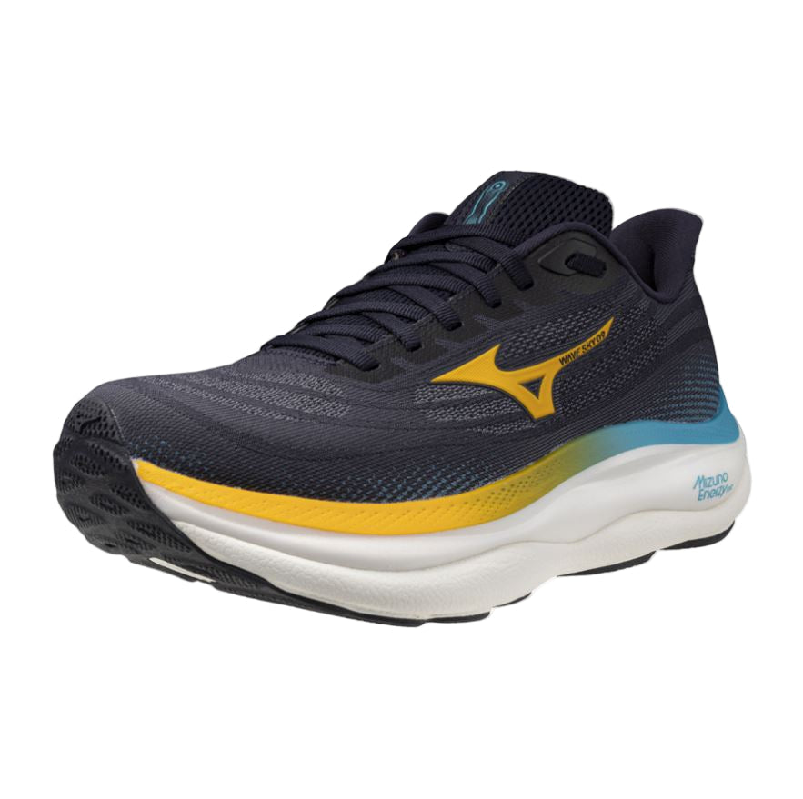 Mizuno Wave Sky 9 (M) Running Shoes (Baritone Blue/Citrus/Capri Breeze)
