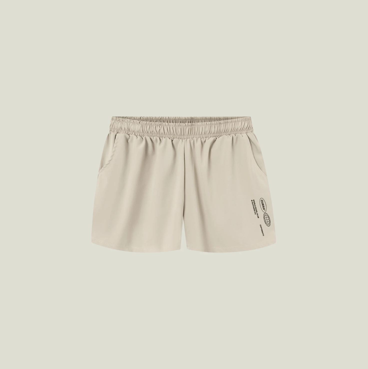 Cuera Women's Active Globe Shorts (Grey)