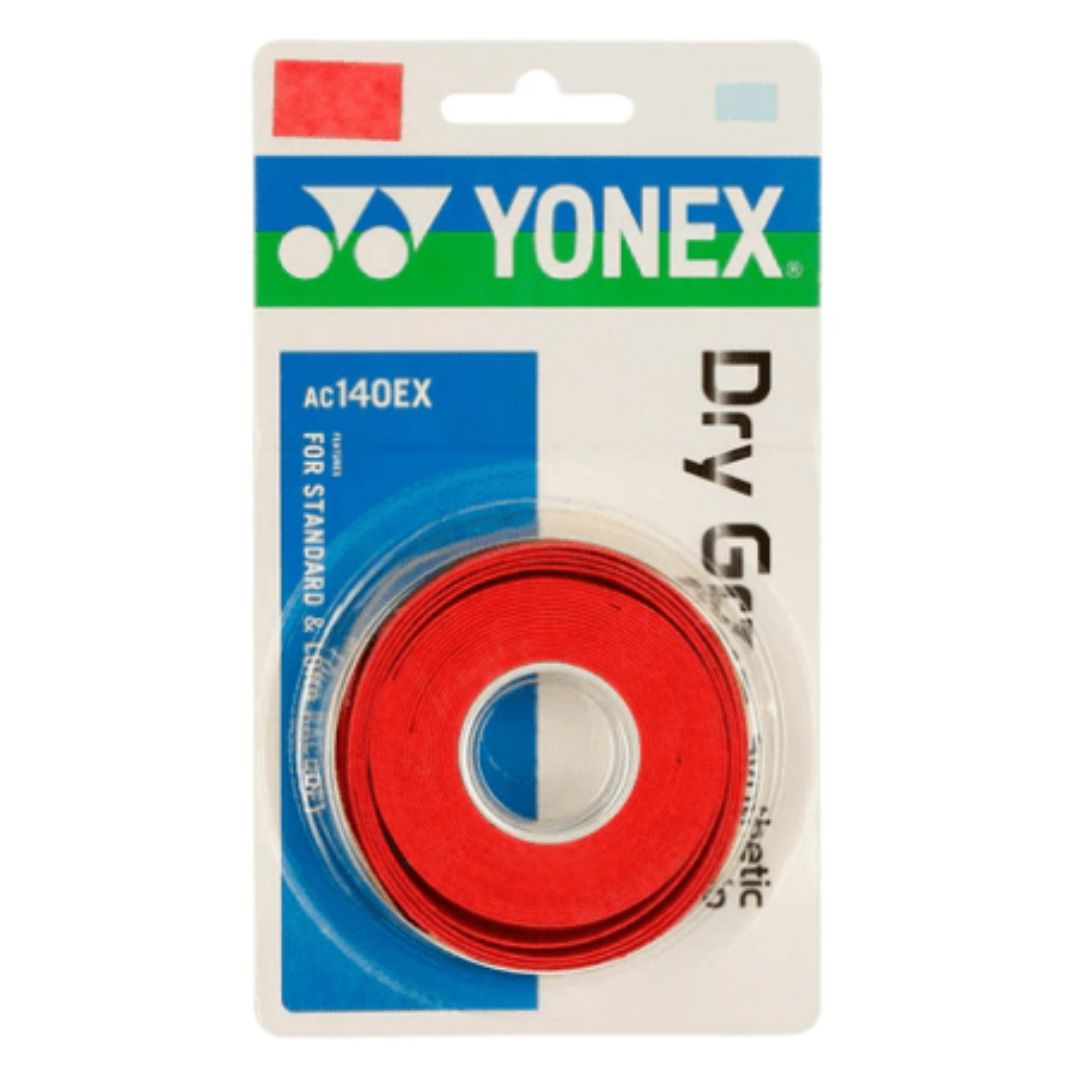 Yonex Dry Grap (3-Pack, Coral Red) padellife