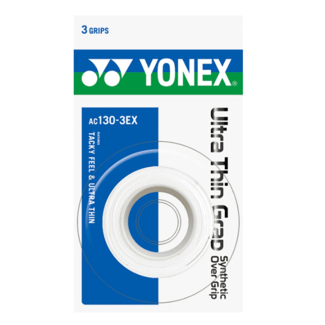 Yonex Ultra Thin Grap (3-Pack, White) padellife