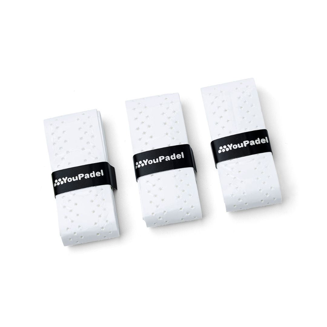YouPadel Air Overgrip (White) (1 pcs) padellife