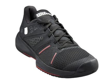 Wilson Bela Pro Padel Shoes (Unisex, Black/Red) - Mypadellife.com