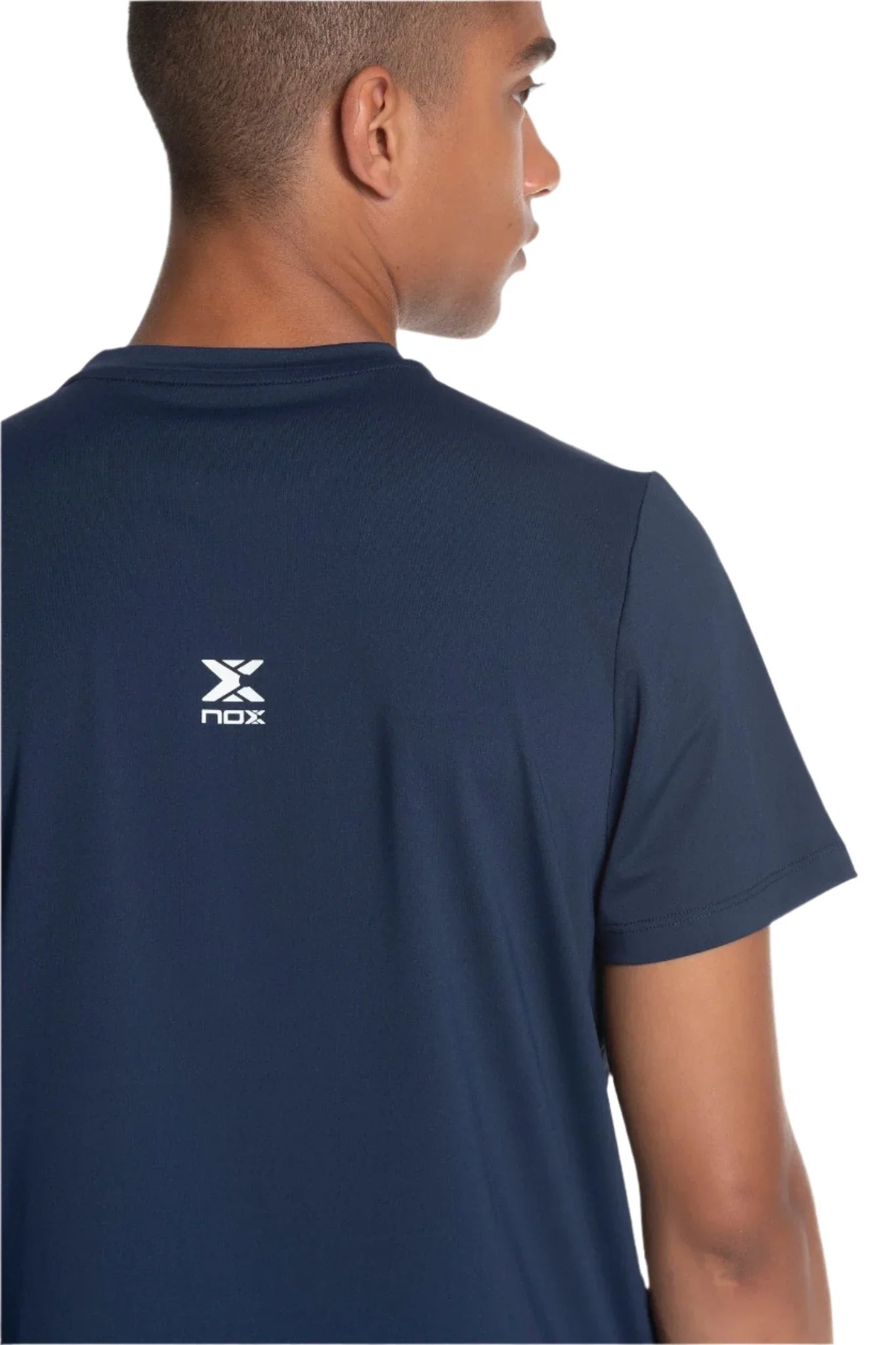 Nox Team Regular Men's T-shirt (Navy Blue) - Padellife