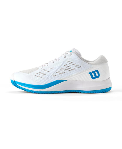 Wilson Rush Pro Ace (White/White/Atomic Blue)