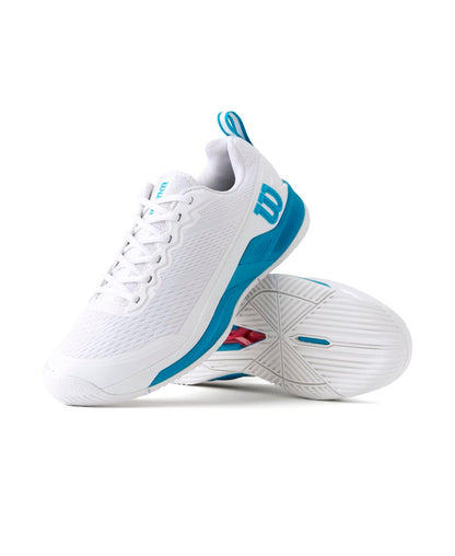 Wilson Rush Pro 4.5 (White/White/Atomic Blue)
