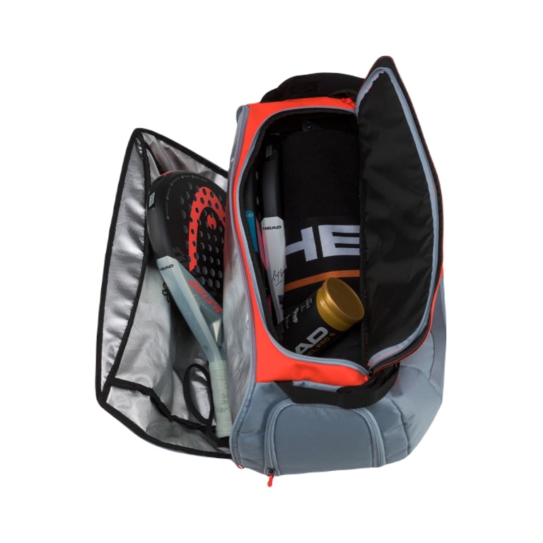 Head Delta Sport Padel Bag (Grey/Orange)