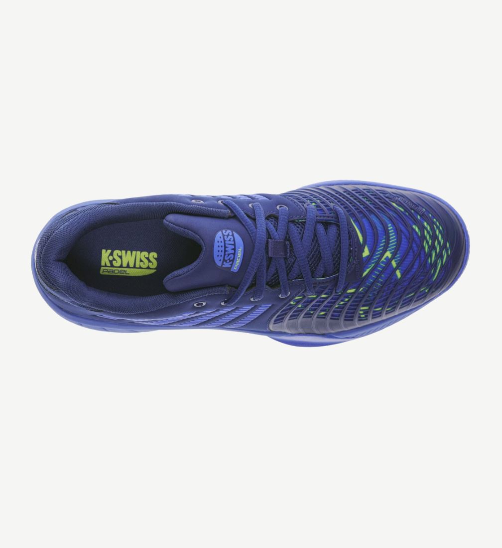 K-Swiss Express Light 3 HB Padel Shoes (Dazzling Blue/Estate Blue/Evening Primrose)