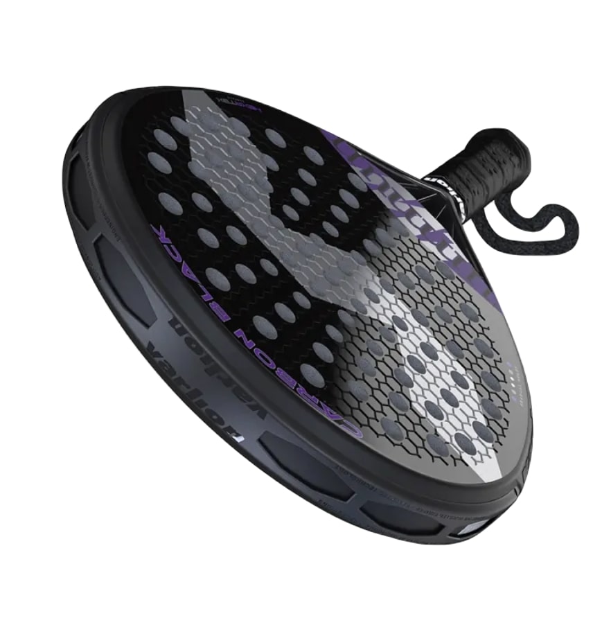 Varlion LW Summun Carbon Black Padel Racket - Mypadellife.com