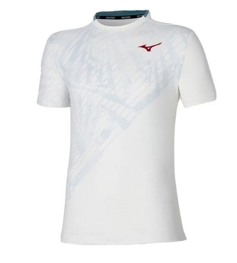 Mizuno Mugen Graphic Shadow T-shirt (White)