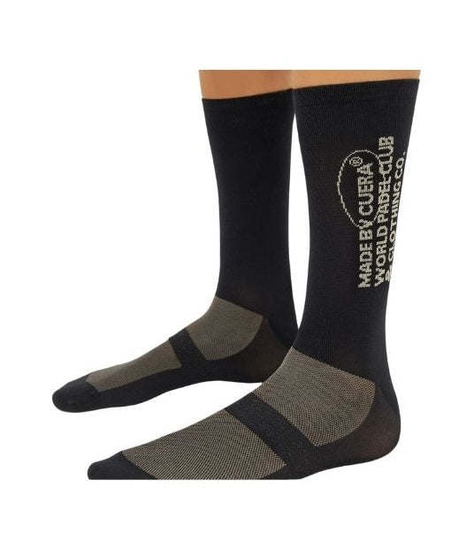 Cuera Premium Padel Sports Socks (Black)