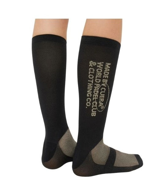 Cuera Premium Padel Sports Socks (Black)