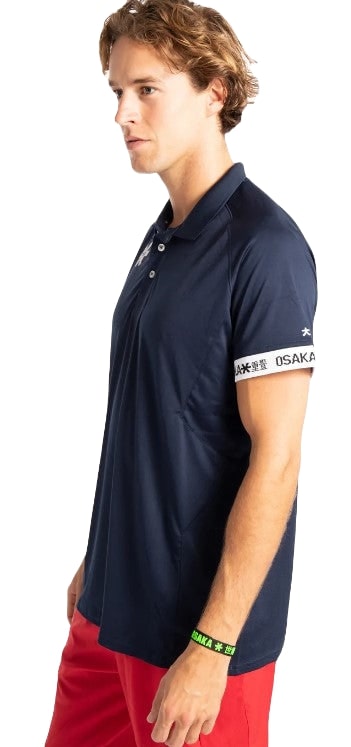 Osaka Men's Polo Jersey (Navy) - Mypadellife.com