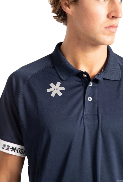 Osaka Men's Polo Jersey (Navy) - Mypadellife.com