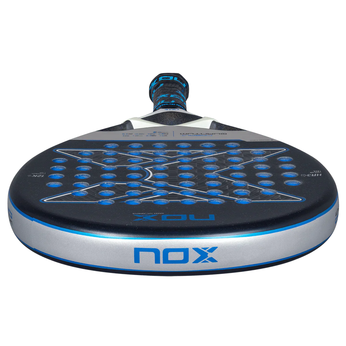 Nox Quantum 12K Cobalt Padel Racket