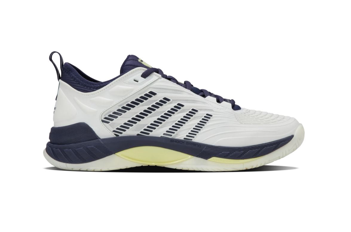 K-Swiss Hypercourt Supreme (Blanc De Blanc/Naval Academy/Luminary Green)